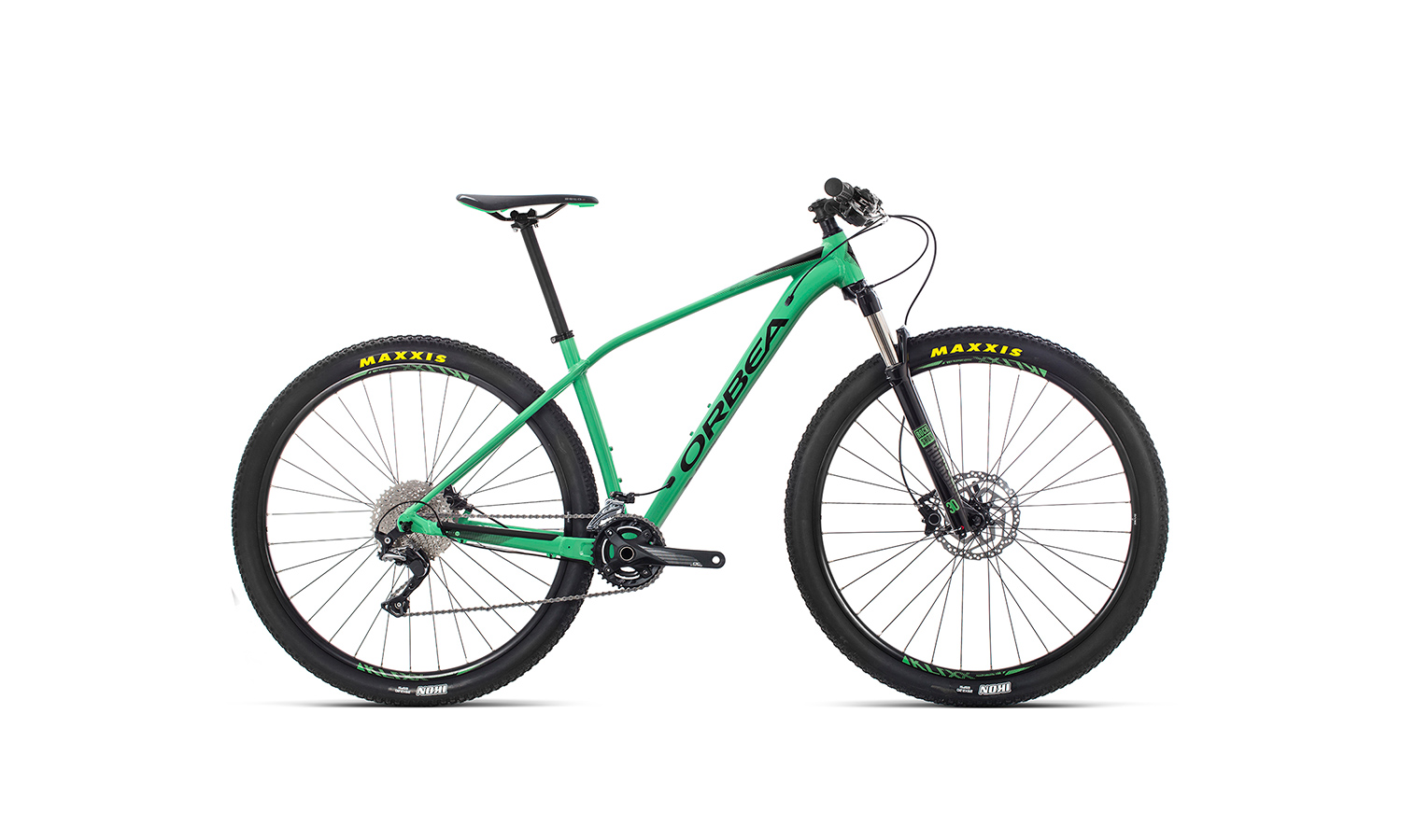 Фотография Велосипед Orbea ALMA 29 H50 (2019) 2019 Зелено-черный 